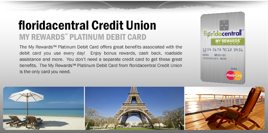 My Rewards™ Platinum Debit Card